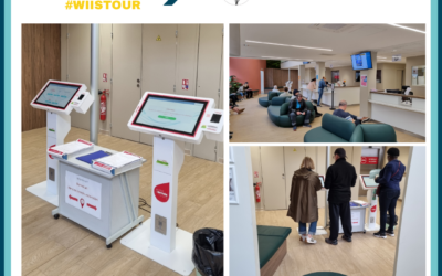 Bornes de gestion du flux patients au Centre de Radiologie du Parc